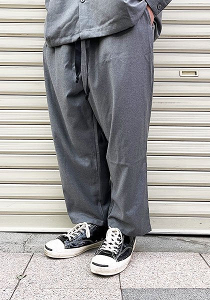 VOIRY ヴォイリー | SUNDAY PANTS-LUX カラー:MIX GRAY