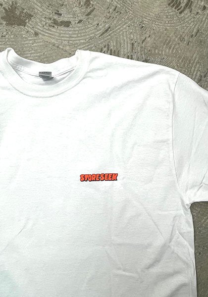RAGELOW×STORESEEK ロンTEE カラー : ホワイト