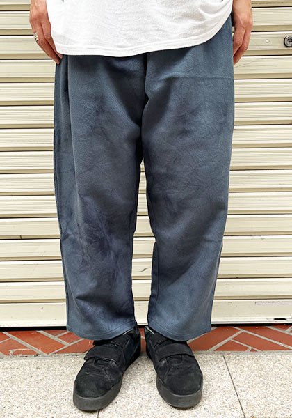 VOIRY ヴォイリー | SUNDAY PANTS UNEVEN DYEING カラー :NAVY