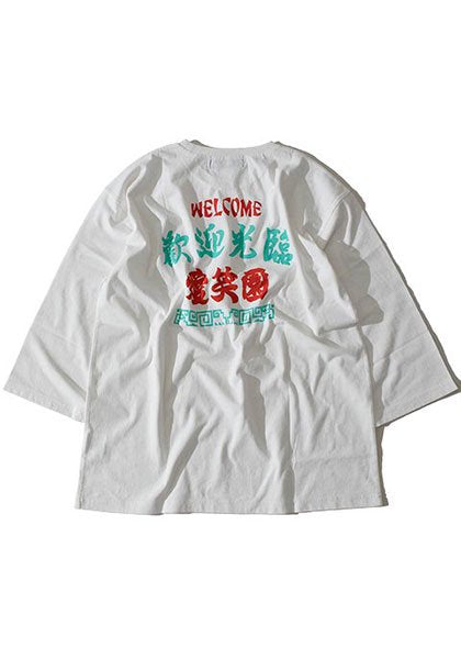 ALDIES アールディーズ | ウェルカムハーフスリーブ カラー:ホワイト