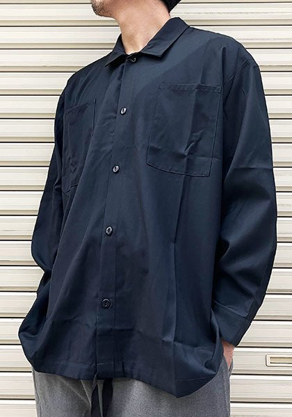 VOIRY ヴォイリー | DOCTOR SHIRTS-CORD LUX カラー:INK BLACK