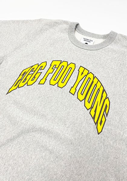TACOMA FUJI RECORDS 타코마후지 레코드 | EGG FOO YOUNG SWEAT designed by Shuntaro Watanabe