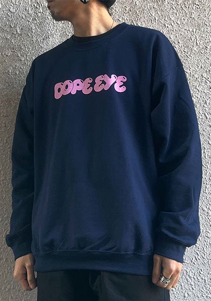 DOPE EYE スウェット カラー:ネイビー