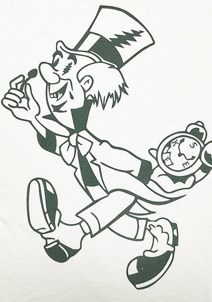 Degarashi x SEEK Wonderland Long TEE Color: White