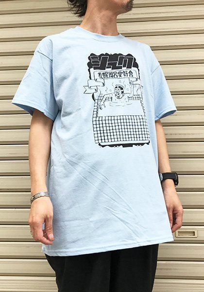 ESOW×SEEK 札幌風呂愛好會TEE カラー:サックス