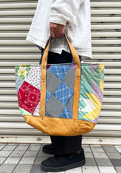 Nasngwam ナスングワム × EARYMORNING アーリーモーニング | OLD QUILT LARGE TOTE / トートバッグ