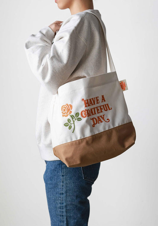 HAVE A GRATEFUL DAY ハブ ア グレイトフル デイ | SHOULDER TOTO BAG