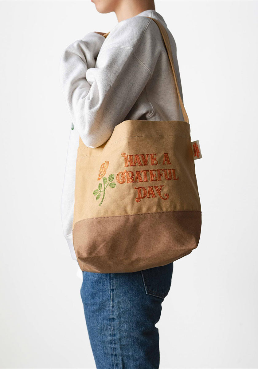 HAVE A GRATEFUL DAY ハブ ア グレイトフル デイ | SHOULDER TOTO BAG