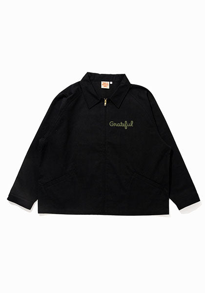 HAVE A GRATEFUL DAY ハブ ア グレイトフル デイ | TRUCKIN' JACKET カラー:BLACK