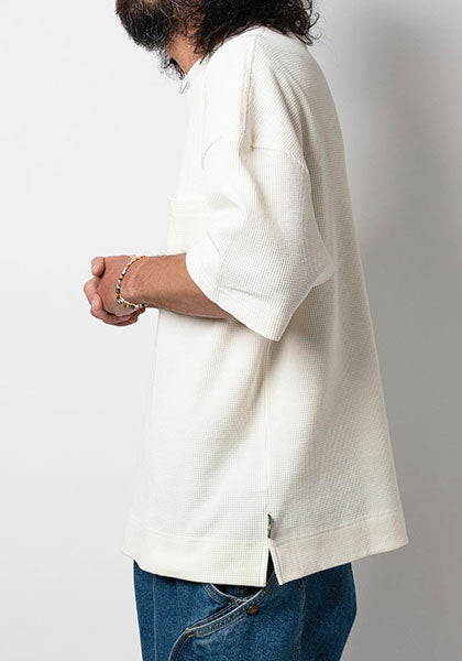 GOHEMP ゴーヘンプ | WIDE SLIT TEE カラー:NATURAL