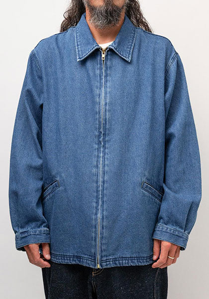GOHEMP ゴーヘンプ | SOLID JAPA JAN / フロントジップデニムジャケット カラー:USED WASH