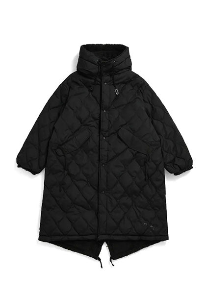 TAION 体温 リバーシブル ダウン×ボア モッズジャケット