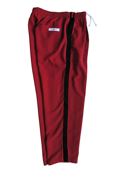 VOIRY ヴォイリー | SCHOOL PANTS カラー:BURGUNDY