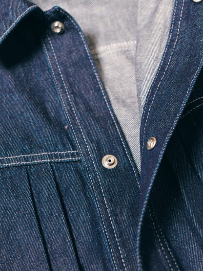 Nasngwam ナスングワム×GOHEMP ゴーヘンプ | ATELIER DENIM JACKET カラー:ONE WASH