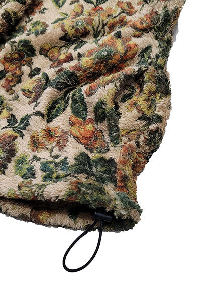 VOO ヴォー | FLOWER FLEECE VEST カラー:BEIGE