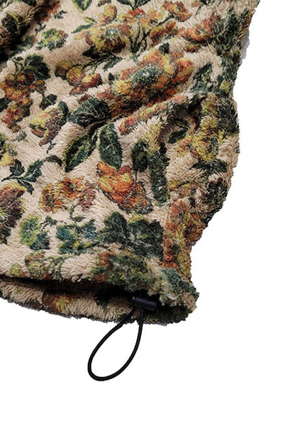 VOO ヴォー | FLOWER FLEECE VEST カラー:BEIGE