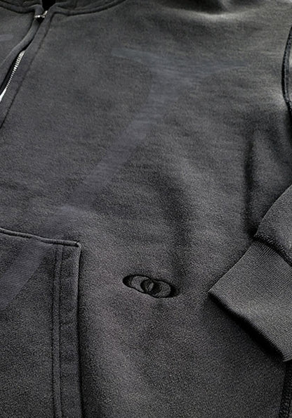 VOO ヴォー | BIG V FULL ZIP PARKA / フルジップパーカー カラー:BLACK