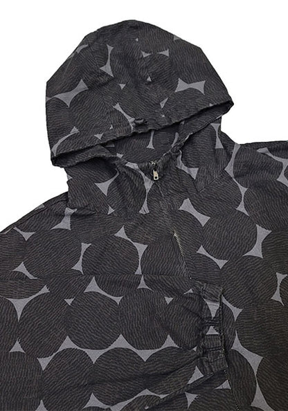VOO ヴォー | FUNNY CIRCLE HOODY カラー:SUMI BLACK