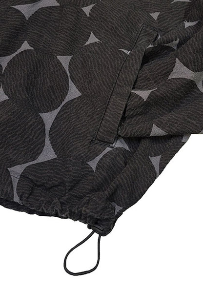 VOO ヴォー | FUNNY CIRCLE HOODY カラー:SUMI BLACK