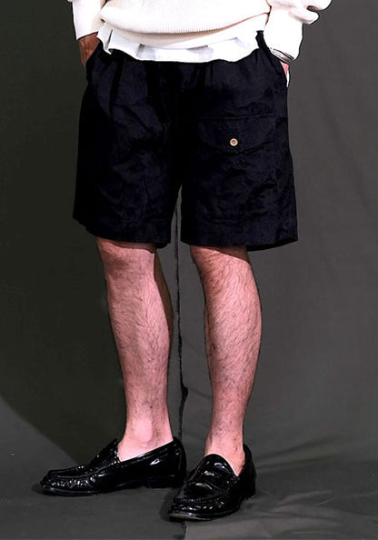 GYPSY&SONS ジプシーアンドサンズ | HUNDRED TIGER SHORTS 百虎ショーツ カラー：ブラック