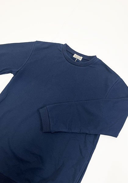 SPINNER BAIT | Mini fleece side pocket cut and sew Color: Navy