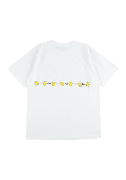 CHI-BEE BEER T カラー：WHITE