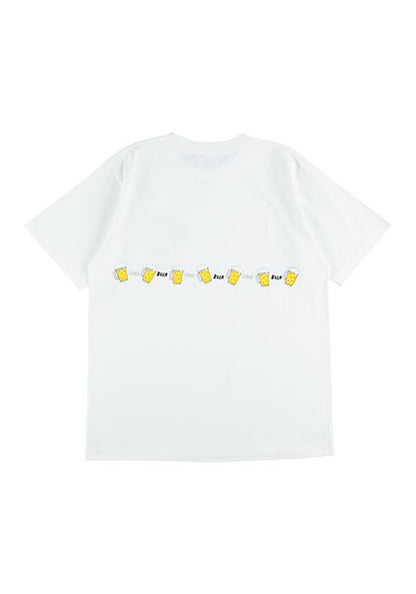 CHI-BEE BEER T カラー：WHITE