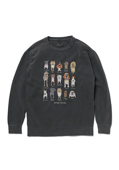 CHI-BEE DOG1 SWEAT カラー：PEPPER