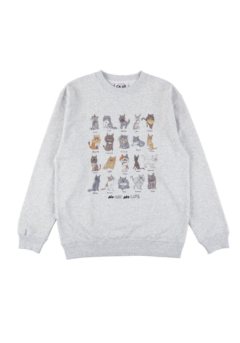 CHI-BEE CAT SWEAT カラー：ASH