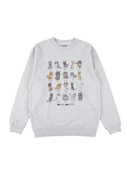 CHI-BEE CAT SWEAT カラー：ASH