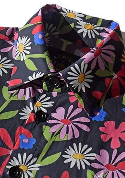 ALDIES アールディーズ | Flower Big Shirt カラー：ブラック