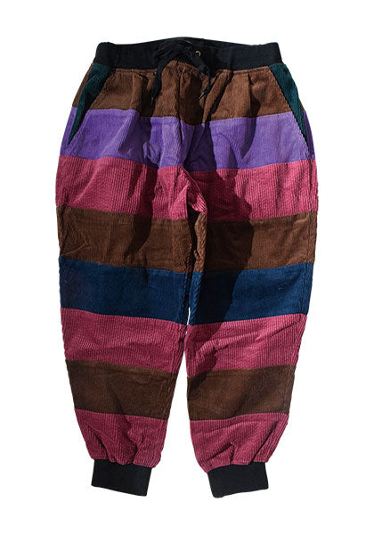 ALDIES アールディーズ | Switch Rib Pants カラー：バーガンディー