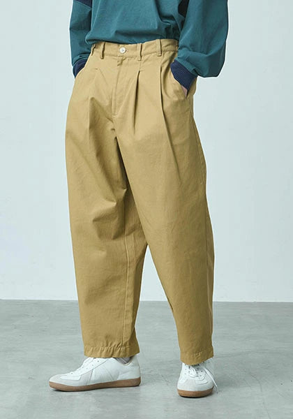 KELEN ケレン | 2TUCK COCOON TROUSER  / 2タックコクーントラウザー カラー:BEIGE