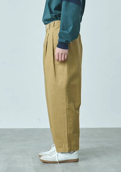 KELEN ケレン | 2TUCK COCOON TROUSER  / 2タックコクーントラウザー カラー:BEIGE