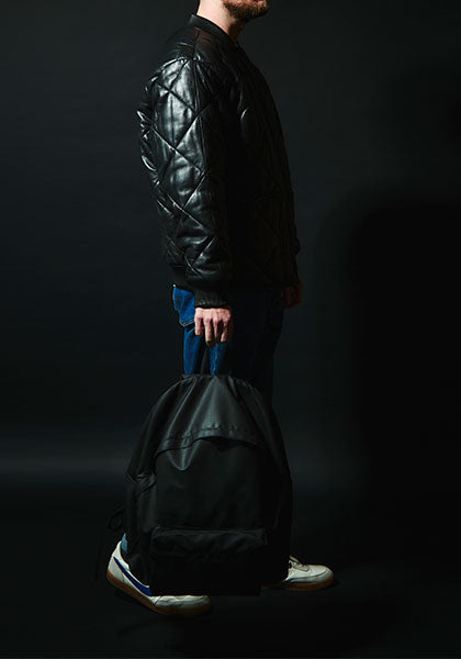 PACKING パッキング | MAT RIP BACK PACK カラー :MAT BLACK