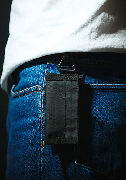 PACKING パッキング | MAT RIP WALLET カラー :MAT BLACK