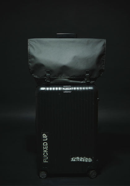 PACKING パッキング | MAT RIP MESSENGER BAG カラー :MAT BLACK