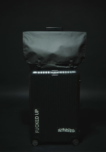 PACKING パッキング | MAT RIP MESSENGER BAG カラー :MAT BLACK