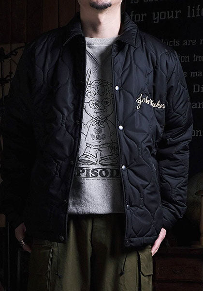 GYPSY&SONS ジプシーアンドサンズ | VMC QUILTED COACH JK / キルティングコーチジャケット カラー：ブラック