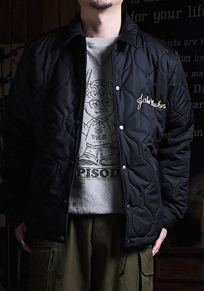 GYPSY&SONS ジプシーアンドサンズ | VMC QUILTED COACH JK / キルティングコーチジャケット カラー：ブラック