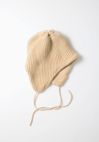 ROTOTO ロトト | EAR FLAP BEANIE カラー : RAW