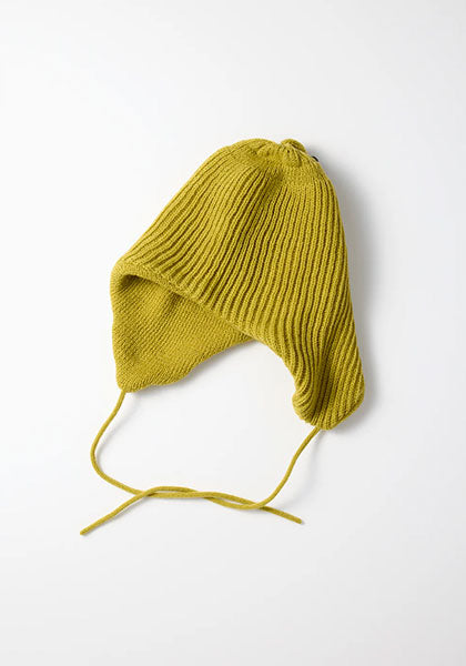 ROTOTO ロトト | EAR FLAP BEANIE カラー : PISTACHIO