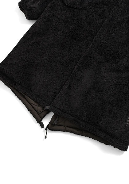 TAION 体温 リバーシブル ダウン×ボア モッズジャケット