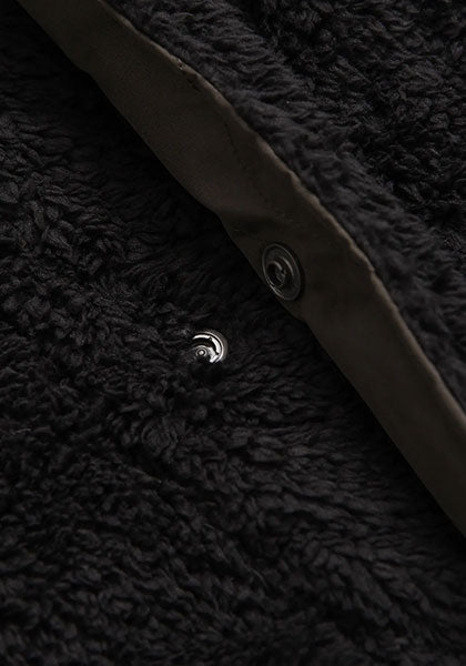 TAION 体温 リバーシブル ダウン×ボア モッズジャケット