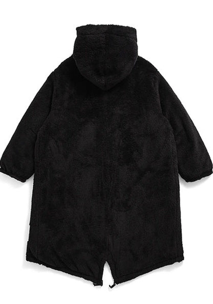 TAION 体温 リバーシブル ダウン×ボア モッズジャケット