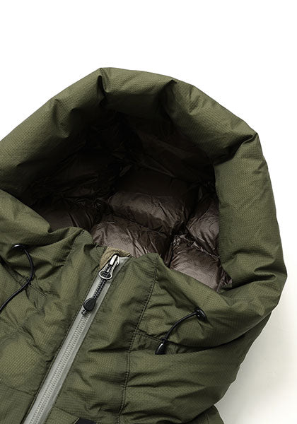 TACOMA FUJI RECORDS タコマフジレコード | NANGA AURORA TEX DOWN JACKET 藝術科学思想自然ver. カラー : KHAKI