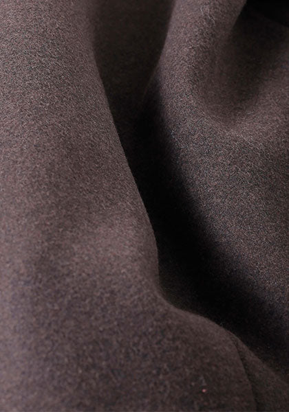 KELEN ケレン | NO COLLAR EGG JACKET カラー:BROWN