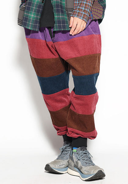 ALDIES アールディーズ | Switch Rib Pants カラー：バーガンディー