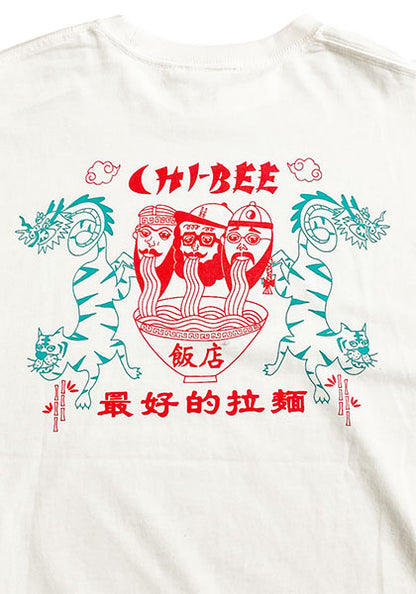 CHI-BEE チービー飯店 ロンT カラー：WHITE