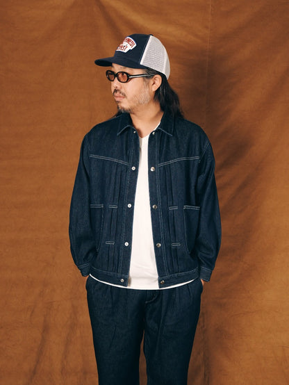 Nasngwam ナスングワム×GOHEMP ゴーヘンプ | ATELIER DENIM JACKET カラー:ONE WASH